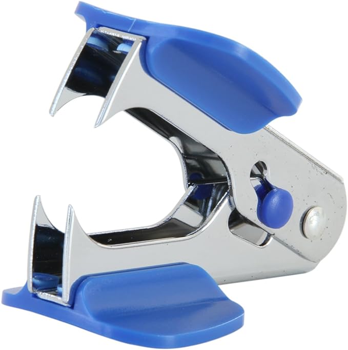 Deli blockade metal staple remover, assorted colors